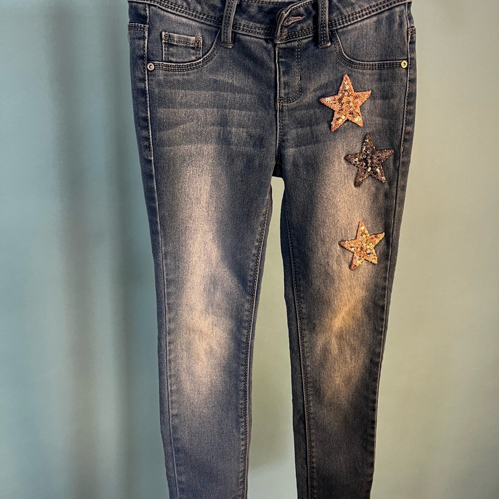 3 skinny jeans size 8-10.